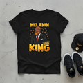 Melanin King Men's Tee mockup